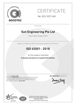 ISO 45001 - 2018 Soil Engineering